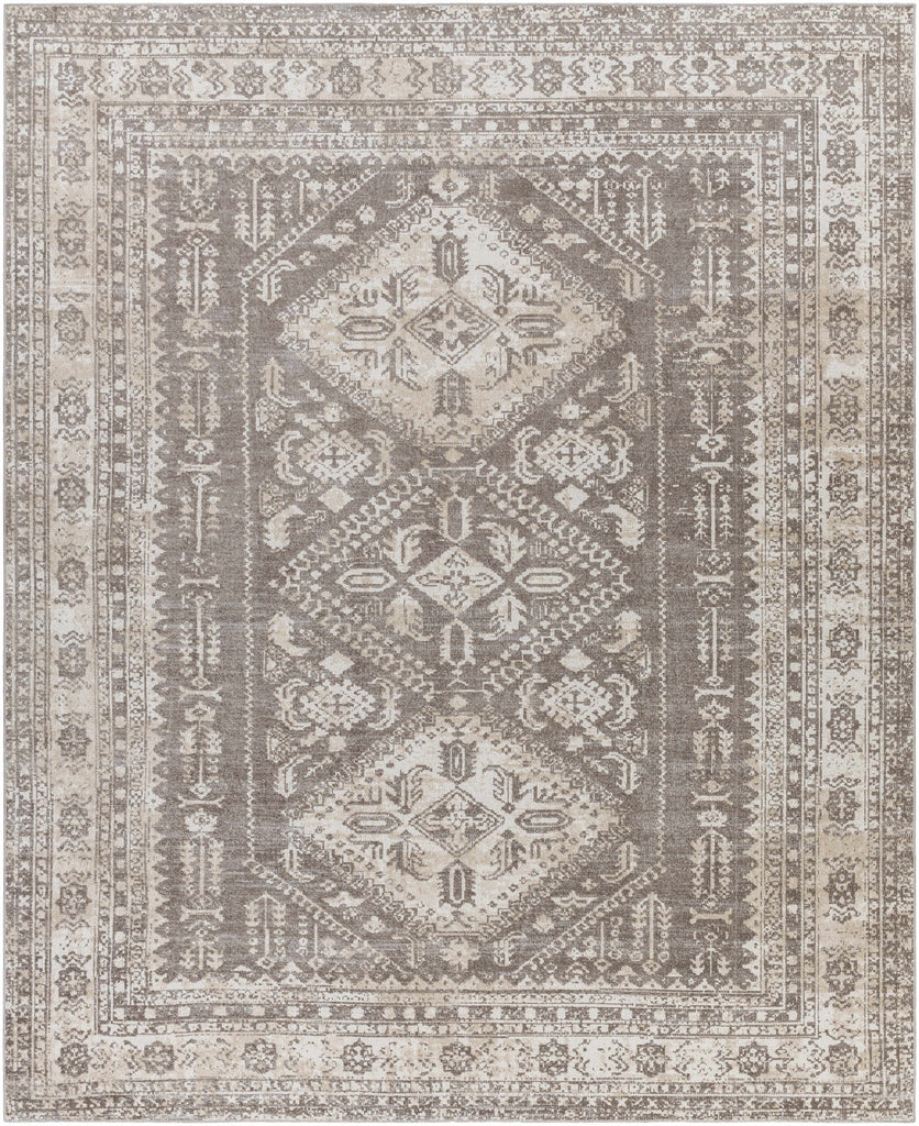 Hauteloom Kingscourt KNGSJ Cream Machine Made Polyester Rug