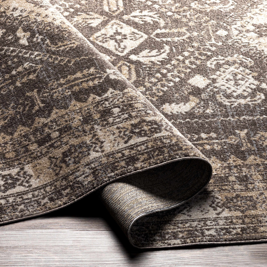 Hauteloom Kingscourt KNGSJ Cream Machine Made Polyester Rug