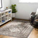 Hauteloom Kingscourt KNGSJ Cream Machine Made Polyester Rug