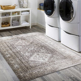 Hauteloom Kingscourt KNGSJ Cream Machine Made Polyester Rug