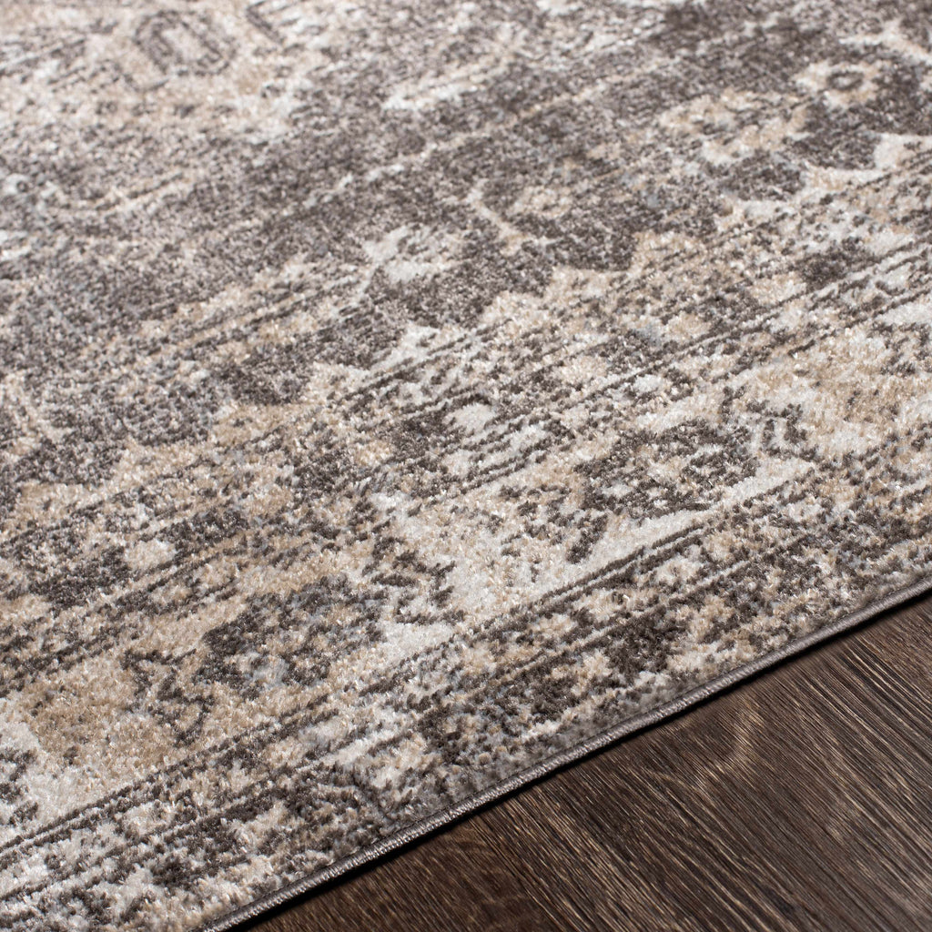 Hauteloom Kingscourt KNGSJ Cream Machine Made Polyester Rug