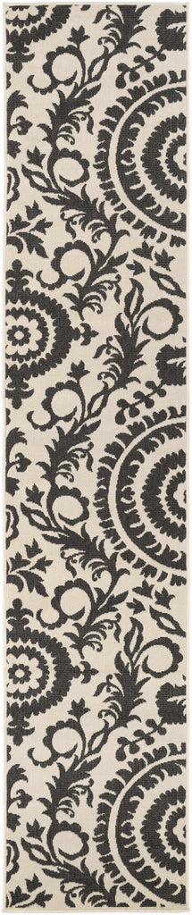 Hauteloom Kongiganak KON Black Machine Made Olefin Rug