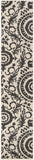 Hauteloom Kongiganak KON Black Machine Made Olefin Rug