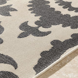 Hauteloom Kongiganak KON Black Machine Made Olefin Rug