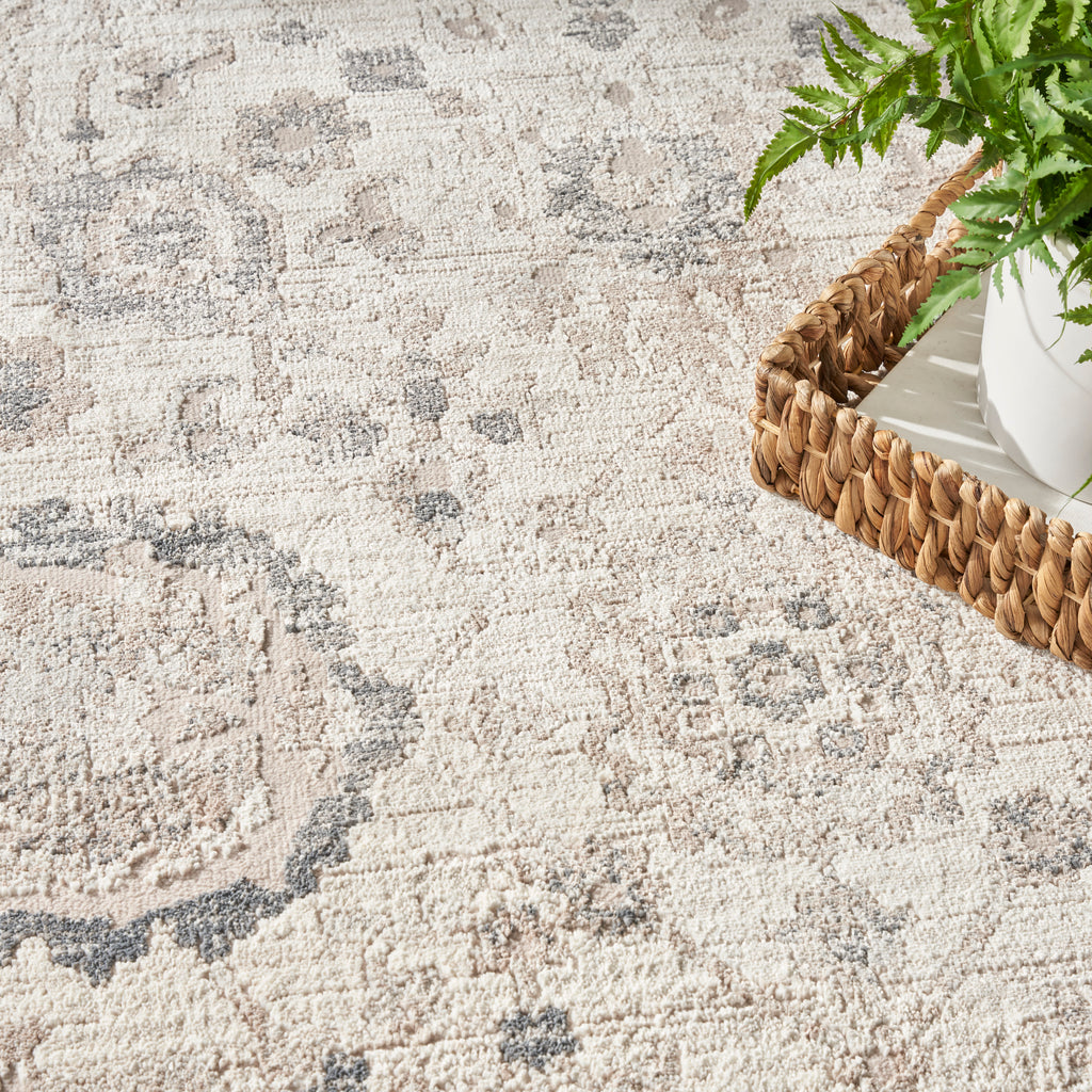 nourison eco cycle ecy02 ivory multicolor rug