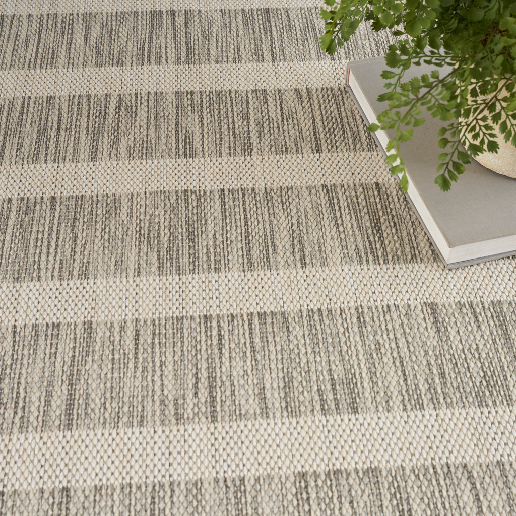 nourison positano pos03 grey ivory rug