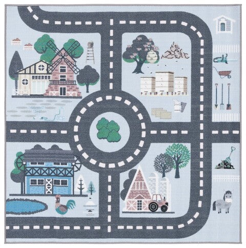 safavieh clearance kids playhouse kph232m blue rug