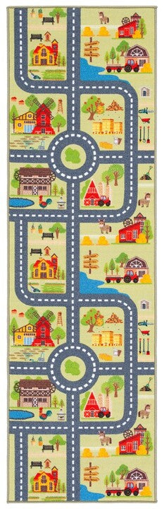 safavieh clearance kids playhouse kph232y light green rug