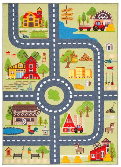 safavieh clearance kids playhouse kph232y light green rug