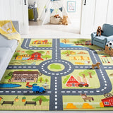safavieh clearance kids playhouse kph232y light green rug