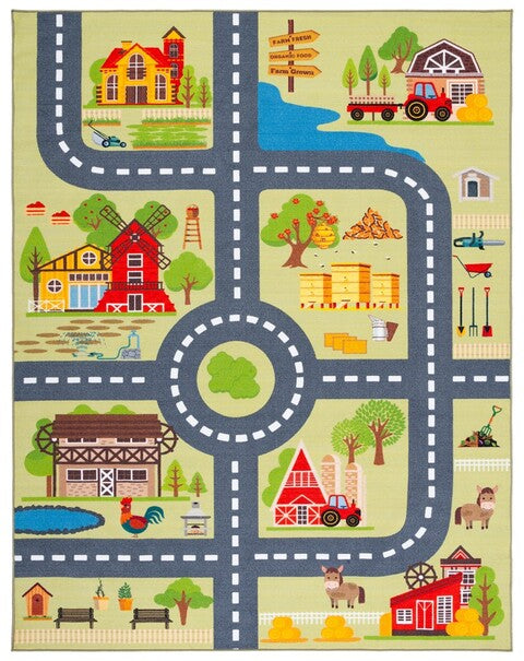 safavieh clearance kids playhouse kph232y light green rug