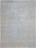 nourison silk shadows sha18 grey blue rug
