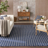 nourison twist reversible tws01 navy rug