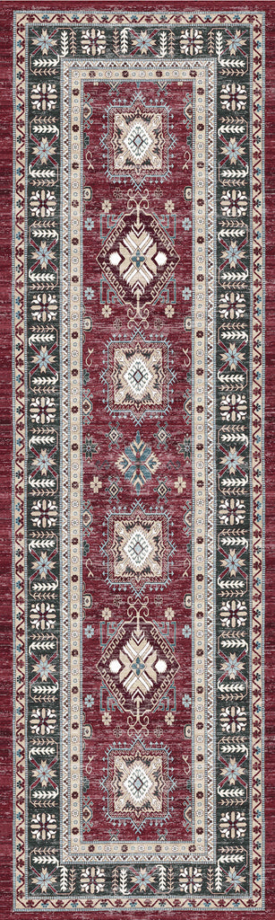 nourison fulton ful03 red rug