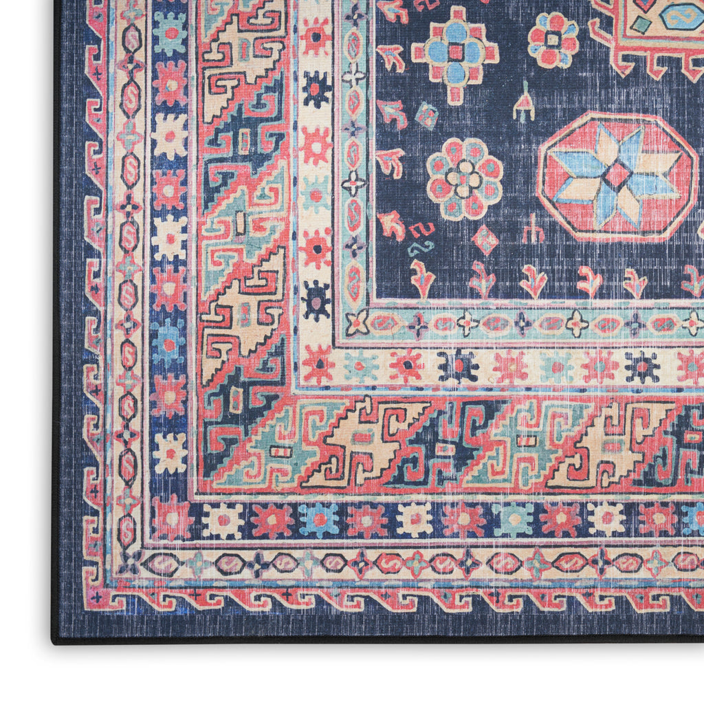 nourison vintage home vnh03 navy rug