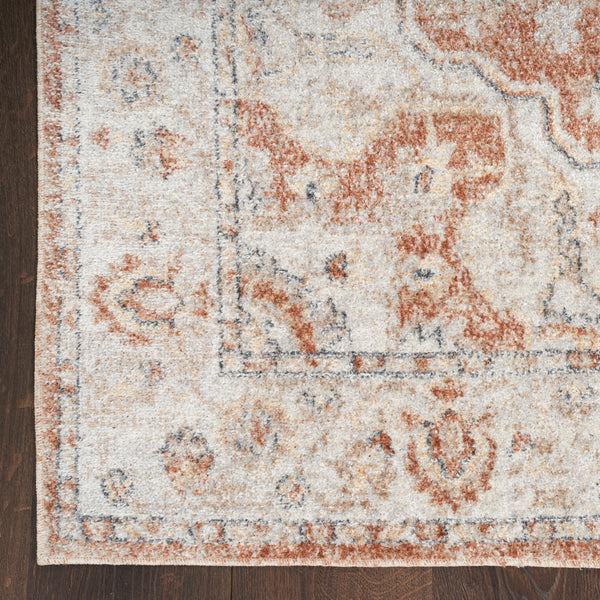 nourison astra machine washable asw12 gold multicolor rug