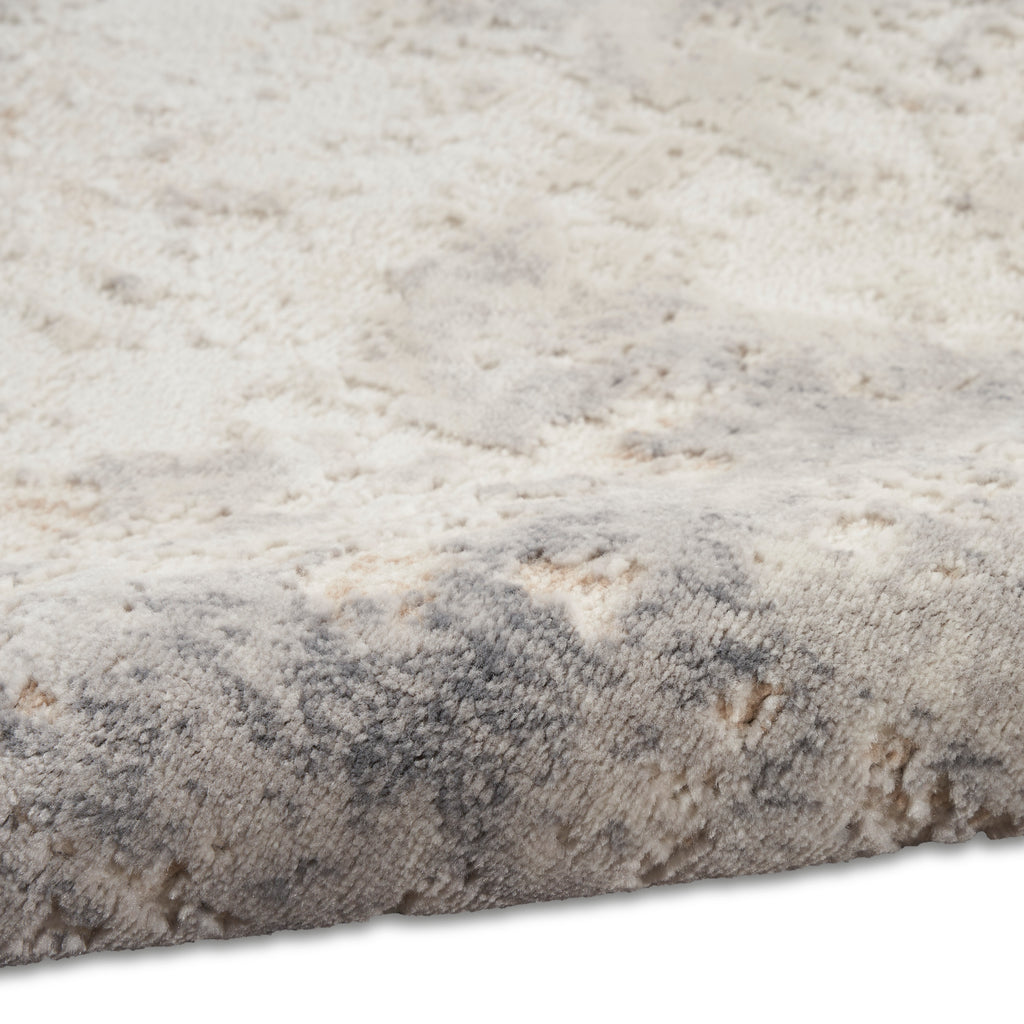 nourison ck005 enchanting ech07 ivory grey rug