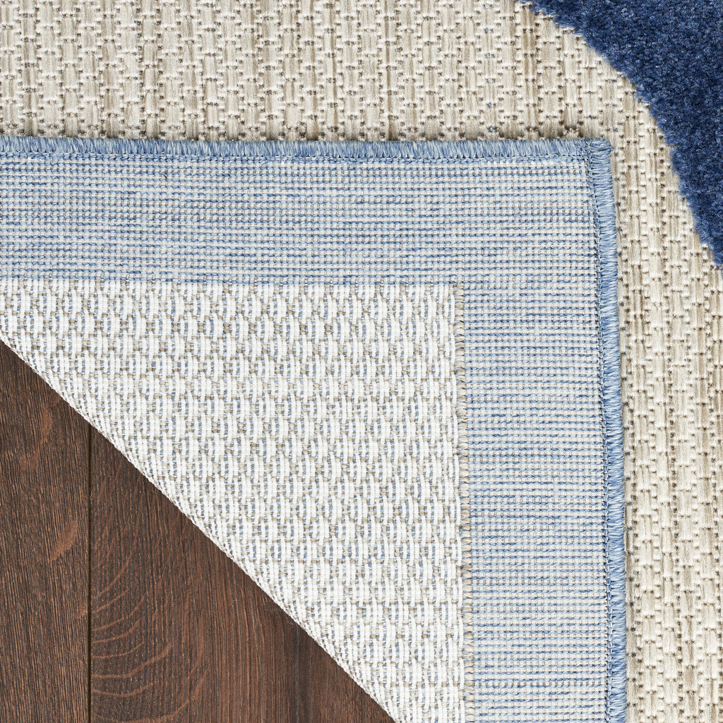nourison aloha alh33 blue grey rug
