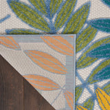 nourison aloha alh18 ivory multi rug