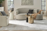 nourison glitz glz09 silver grey rug