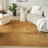nourison luxurious lrs02 gold rug