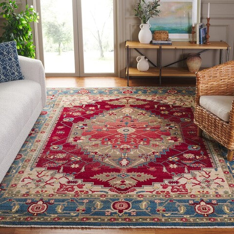 safavieh clearance kashan ksn306m blue rug