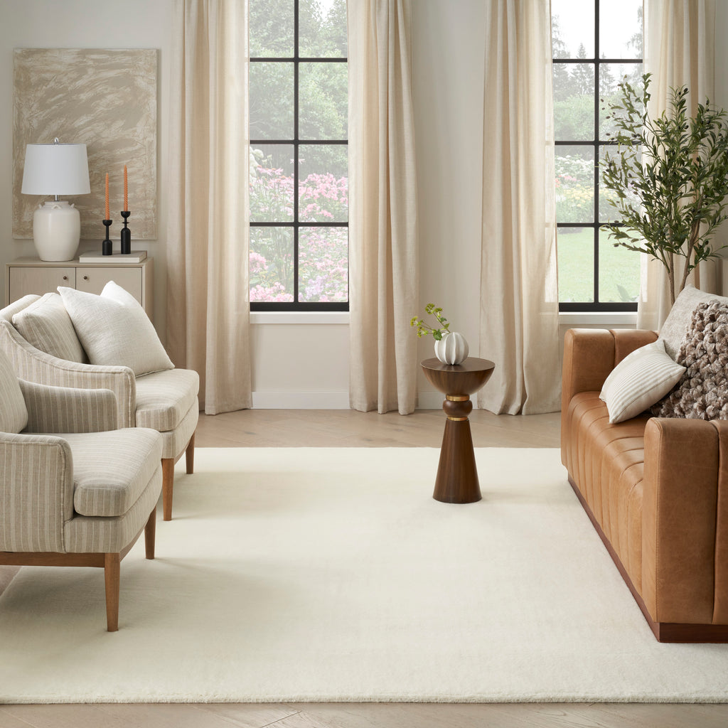 nourison plush cloud plc01 ivory rug