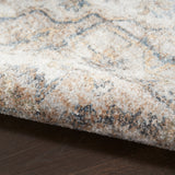nourison astra machine washable asw12 silver grey rug