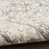 nourison quarry qua01 ivory blue grey rug