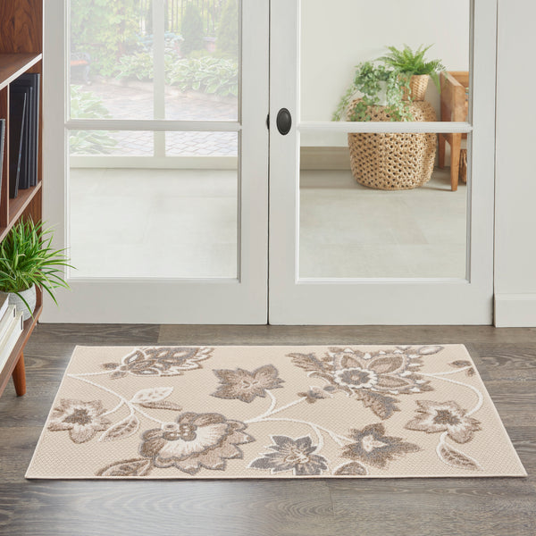 nourison aloha alh31 beige rug