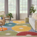 nourison aloha alh29 multicolor rug
