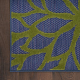 nourison aloha alh05 navy multicolor rug