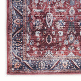 nourison grand washables grw06 brick ivory rug