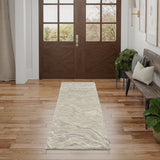 nourison graceful gru01 grey rug