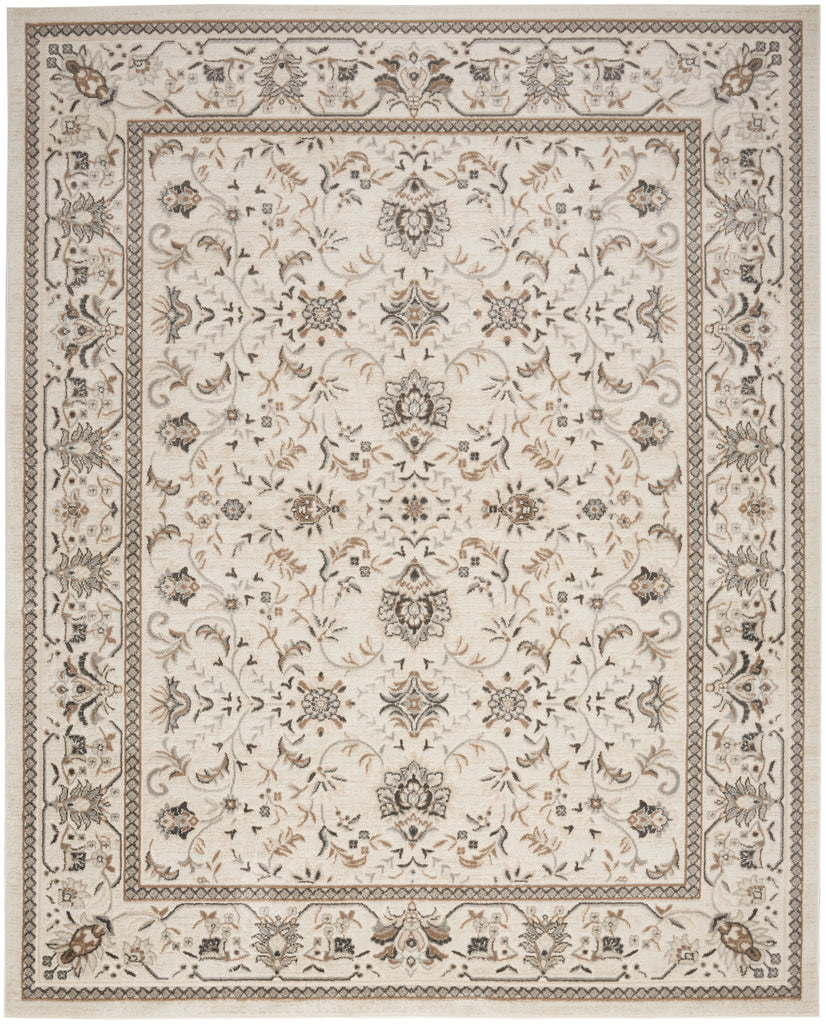nourison serenity home srh02 ivory mocha rug