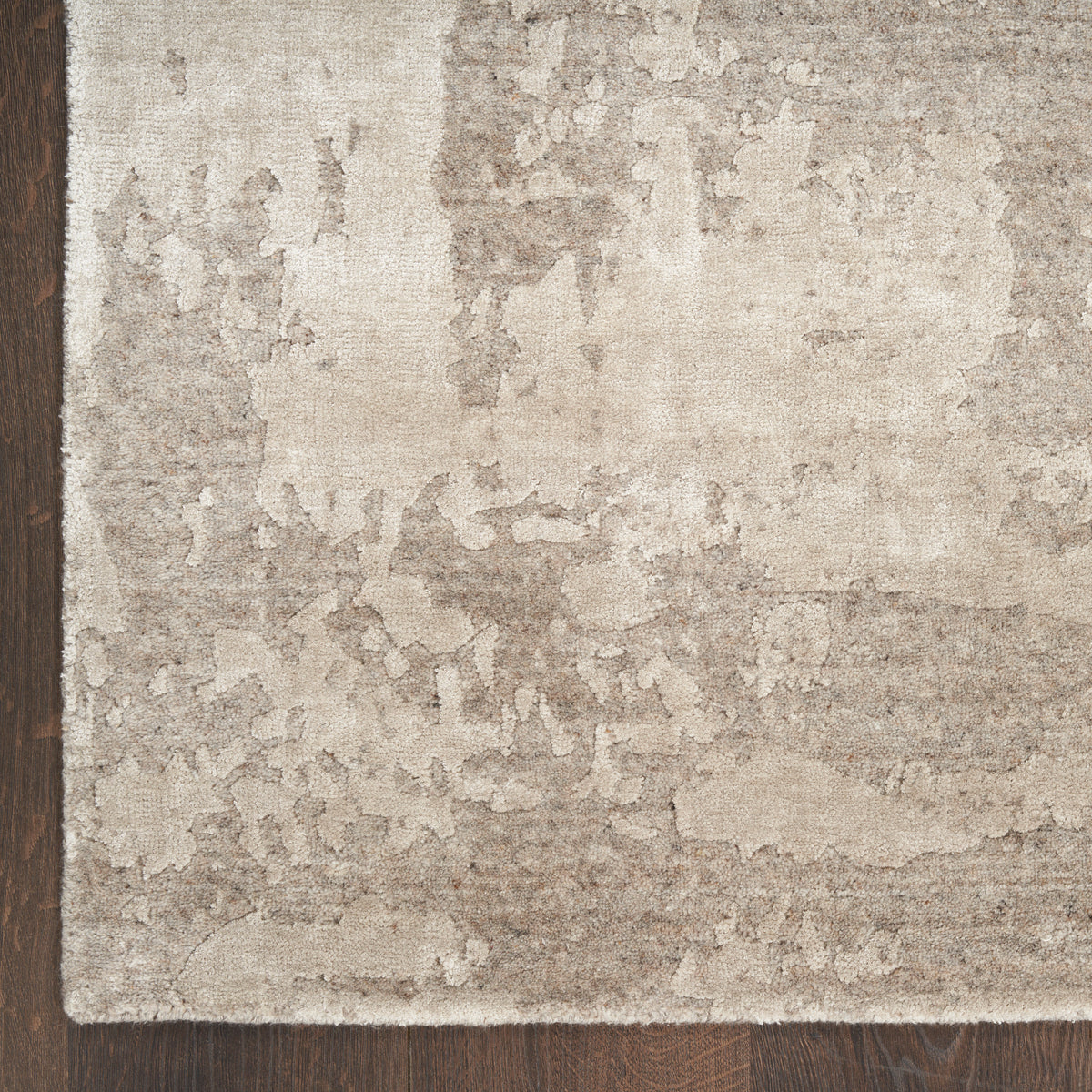 nourison harmony hay06 silver grey rug