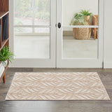 nourison aloha alh35 ivory grey rug