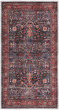 nourison grand washables grw02 navy brick rug