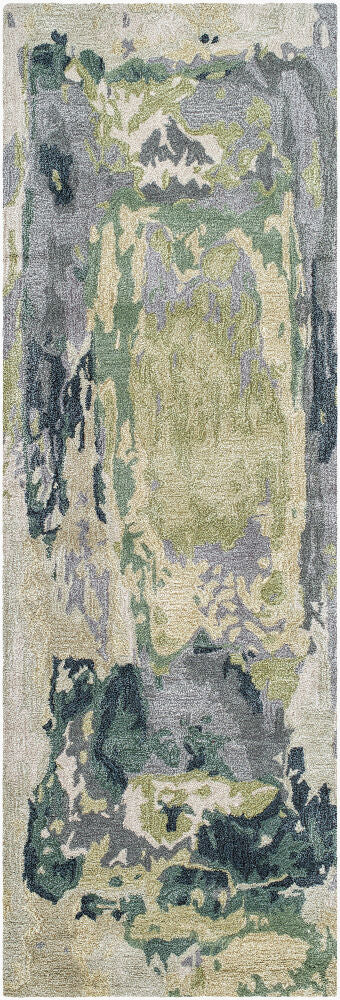 surya kavita kvt 2325 moss green rug