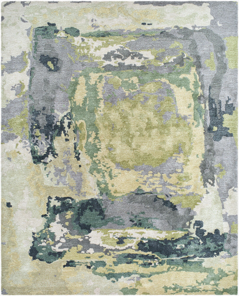 surya kavita kvt 2325 moss green rug