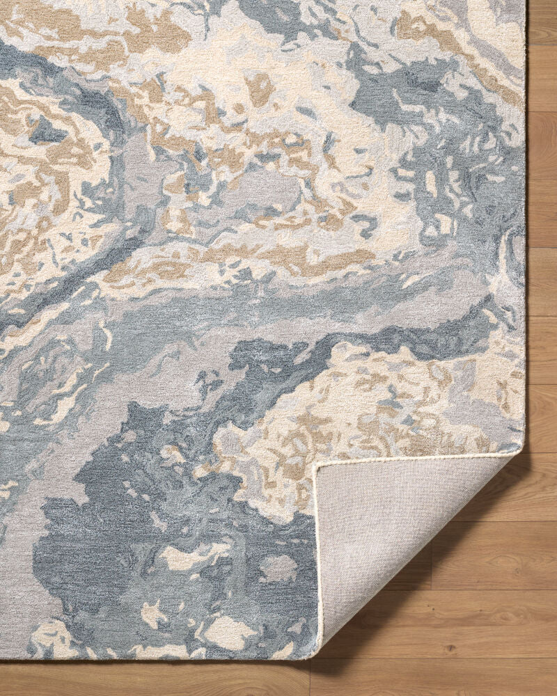 surya kavita kvt 2330 slate gray rug