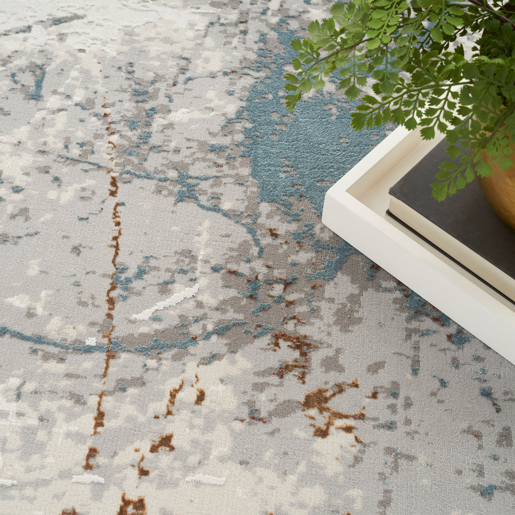 nourison desire dsr04 ivory grey blue rug