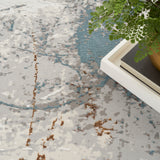 nourison desire dsr04 ivory grey blue rug