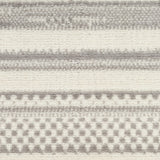 nourison grafix grf41 ivory grey rug