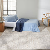 nourison ck950 rush ck955 grey rug