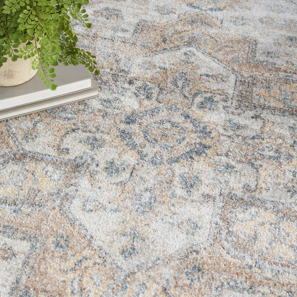 nourison astra machine washable asw12 silver grey rug