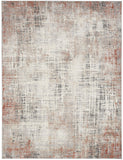 nourison ck022 infinity ifn01 rust multicolor rug