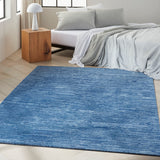 nourison ck010 linear lnr01 blue rug
