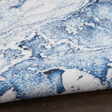 nourison daydream ddr01 ivory blue rug