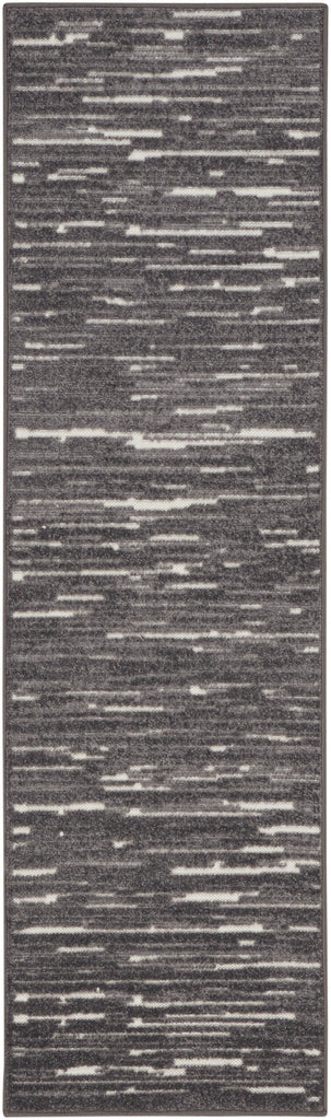 nourison care free caf04 grey rug